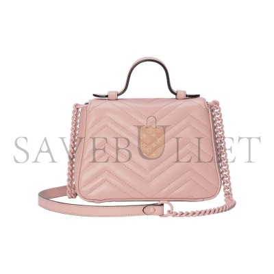 GUCCI GG MARMONT SMALL TOP HANDLE BAG 702563 (21*15.5*8cm)